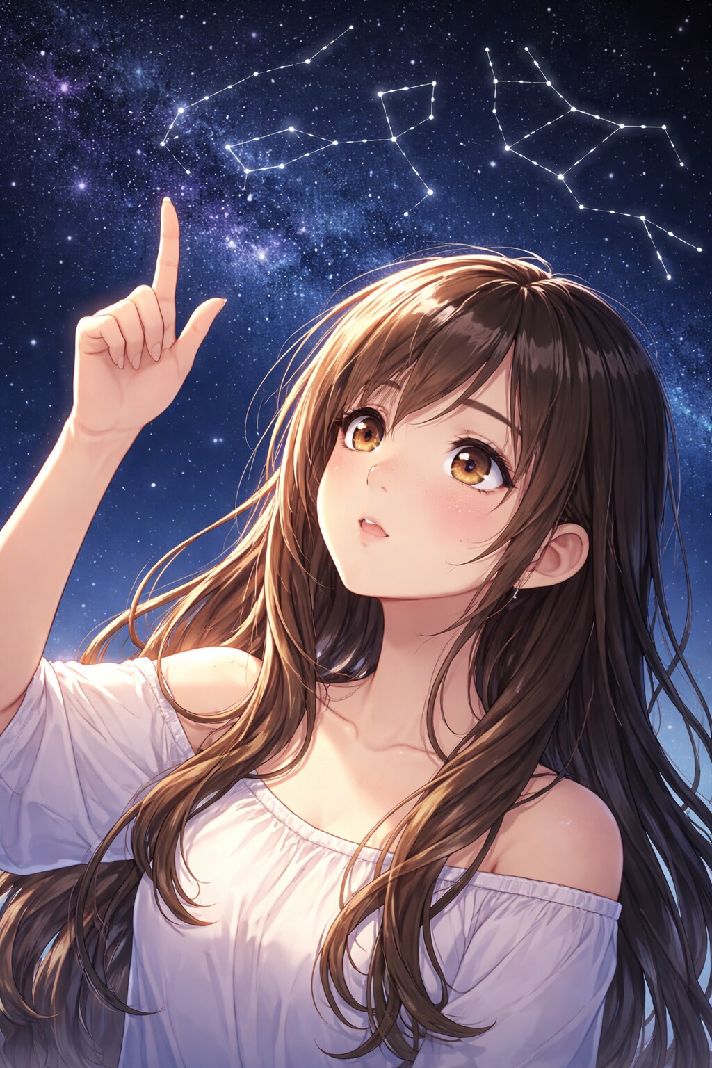 星詠みの夜 | の人気AIイラスト・グラビア