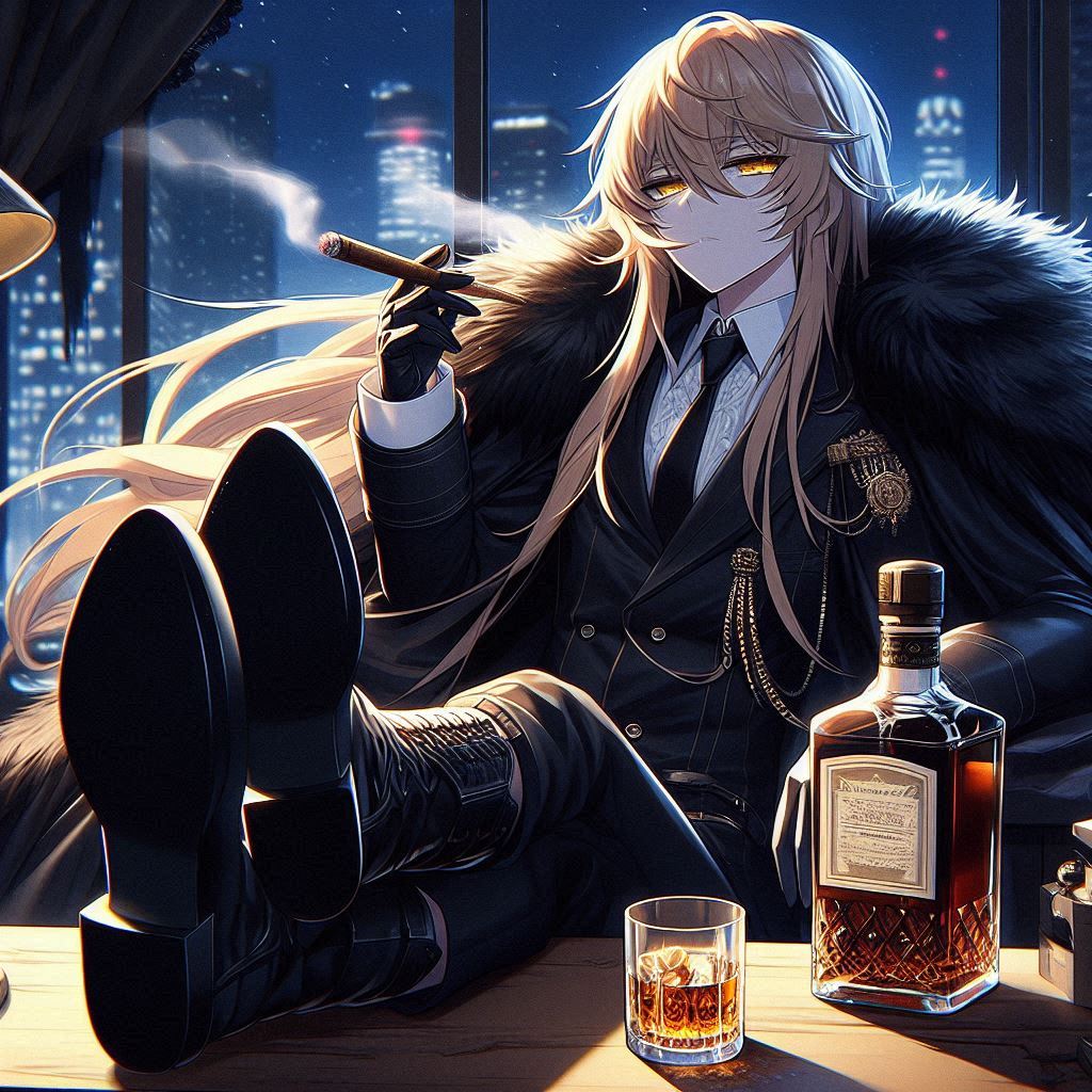 [曲付き]Whiskey Night | の人気AIイラスト・グラビア