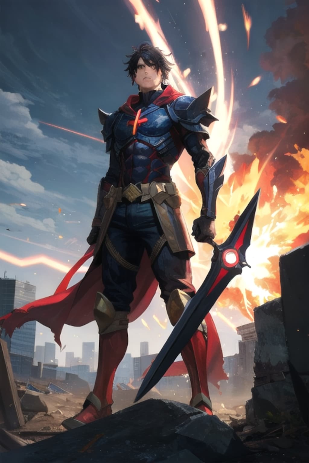 悪は滅びた？(世界中を破壊した正義のヒーロー)