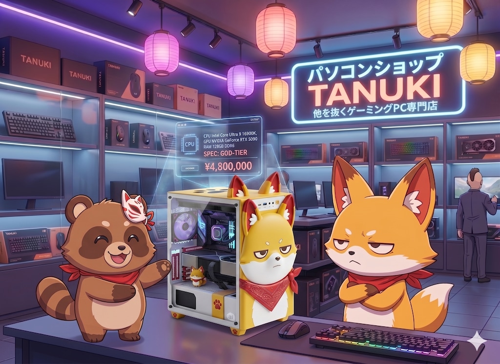 キツネPC（非売品）