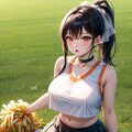 美少女チアガール 5枚目