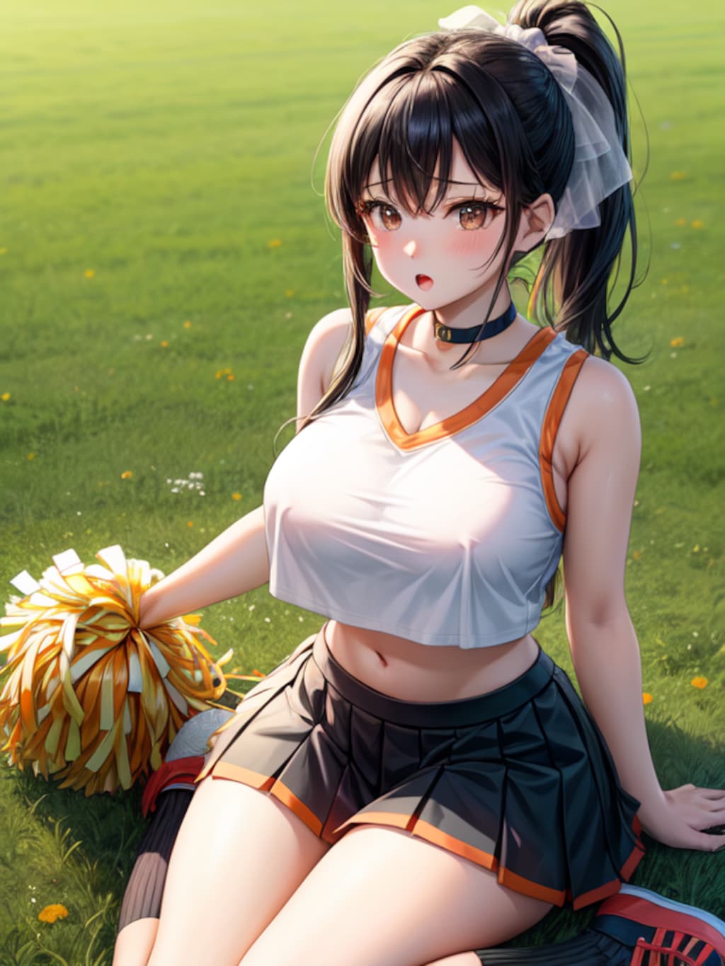 美少女チアガール