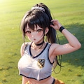 美少女チアガール 4枚目