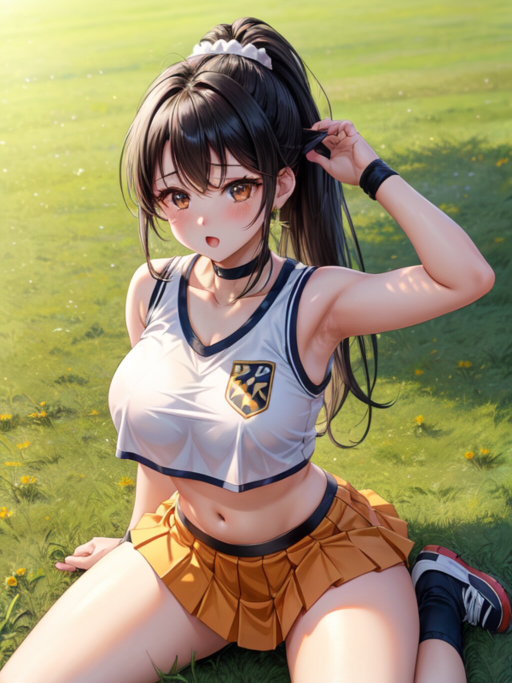 美少女チアガール