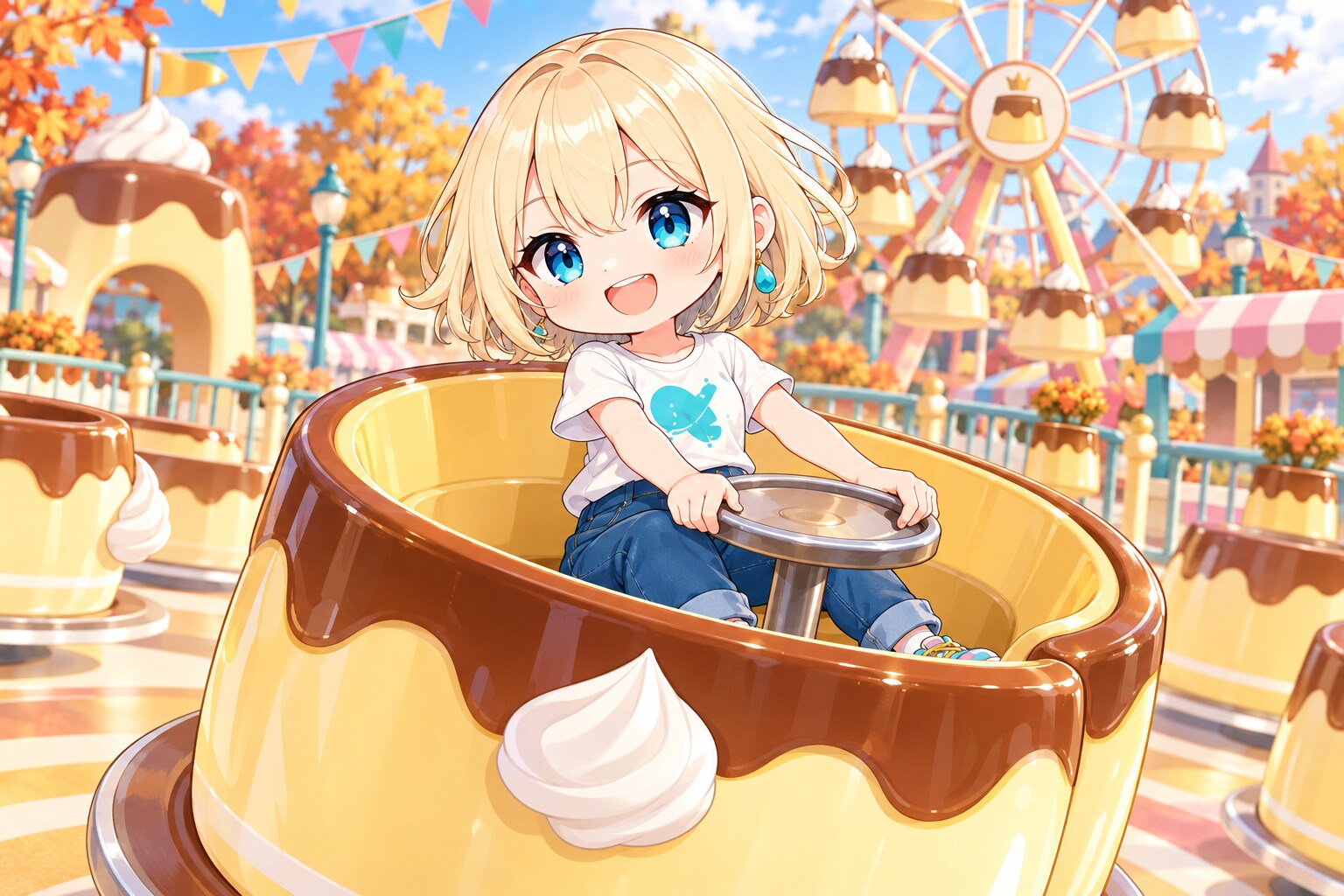 くるくる、プリンランド！ | の人気AIイラスト・グラビア