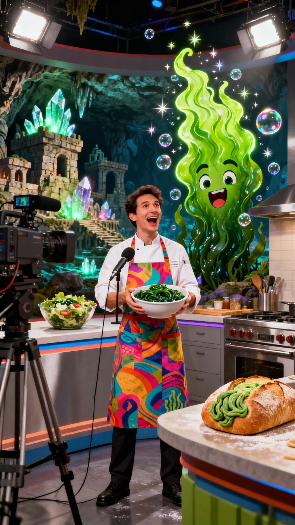 深海巨人の緑藻