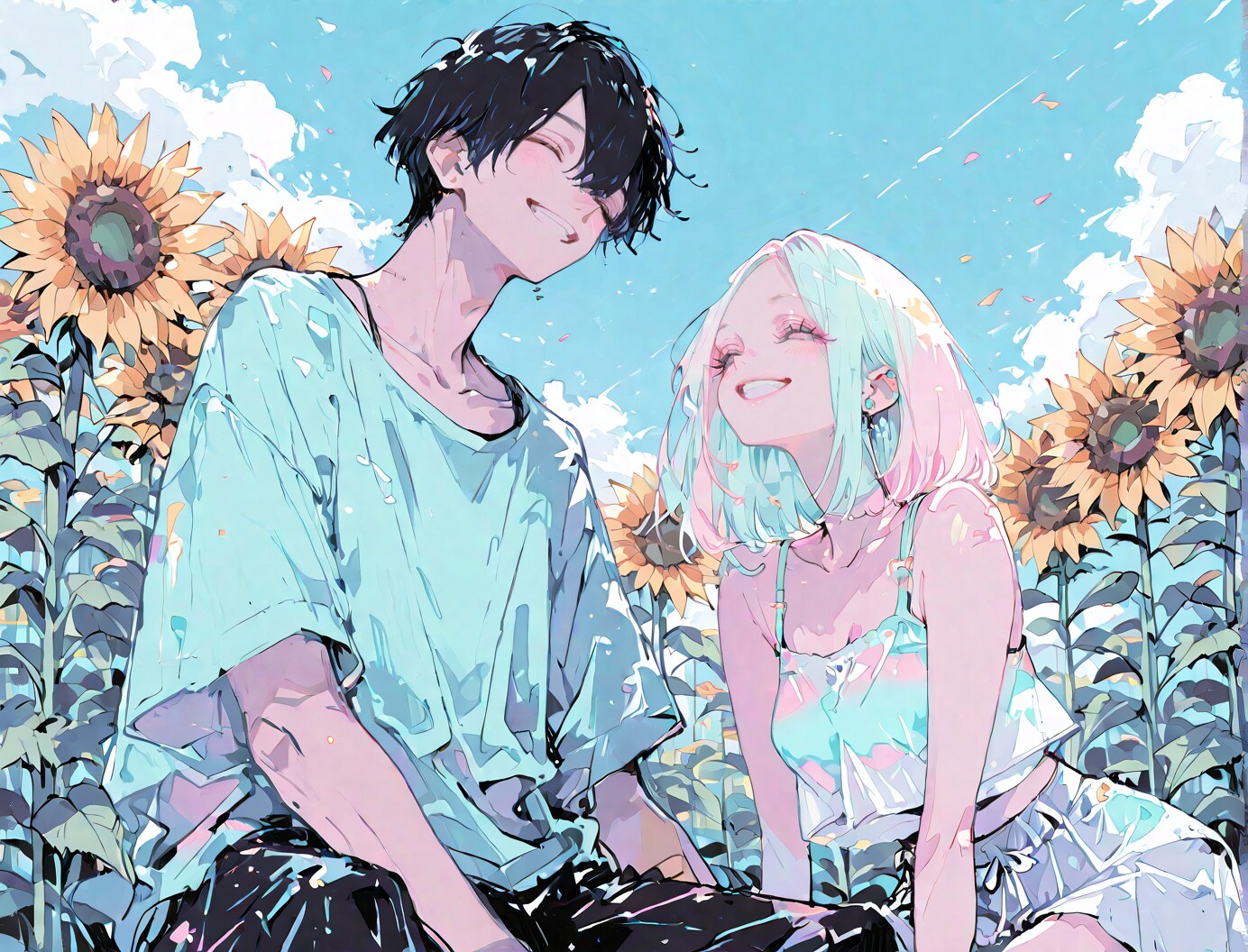 あっついねー！ | の人気AIイラスト・グラビア