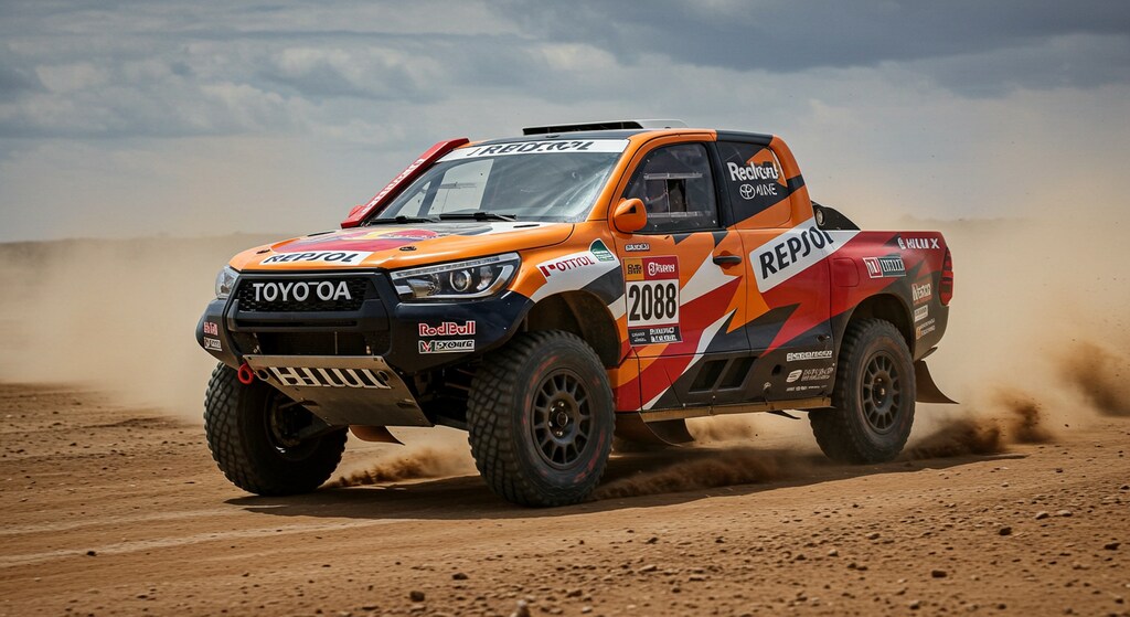 レプソルハイラックスラリーカー