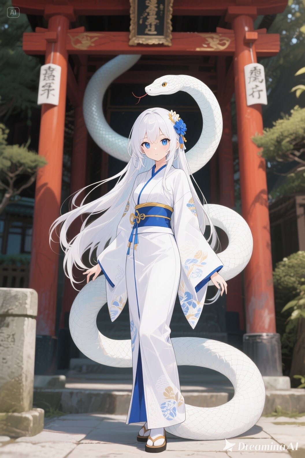 白蛇神社の御神体2 | の人気AIイラスト・グラビア