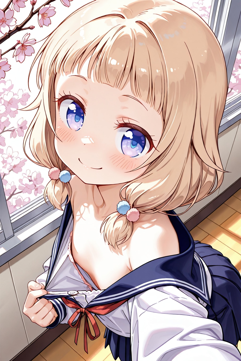 👚ねねっちのチラ見せ(*´ω｀*)