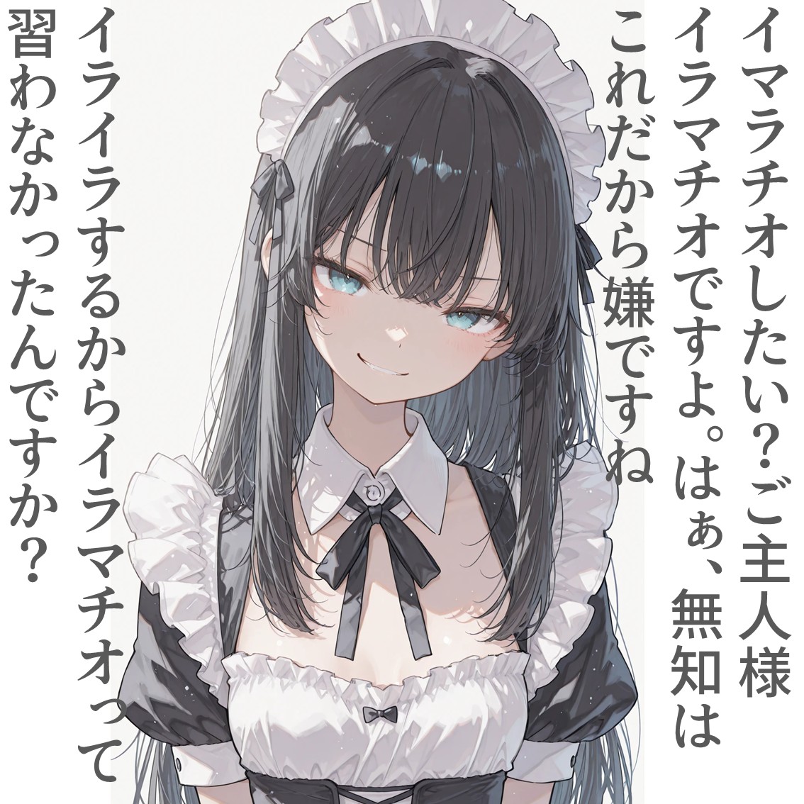 2コマでおしおきメイドさん