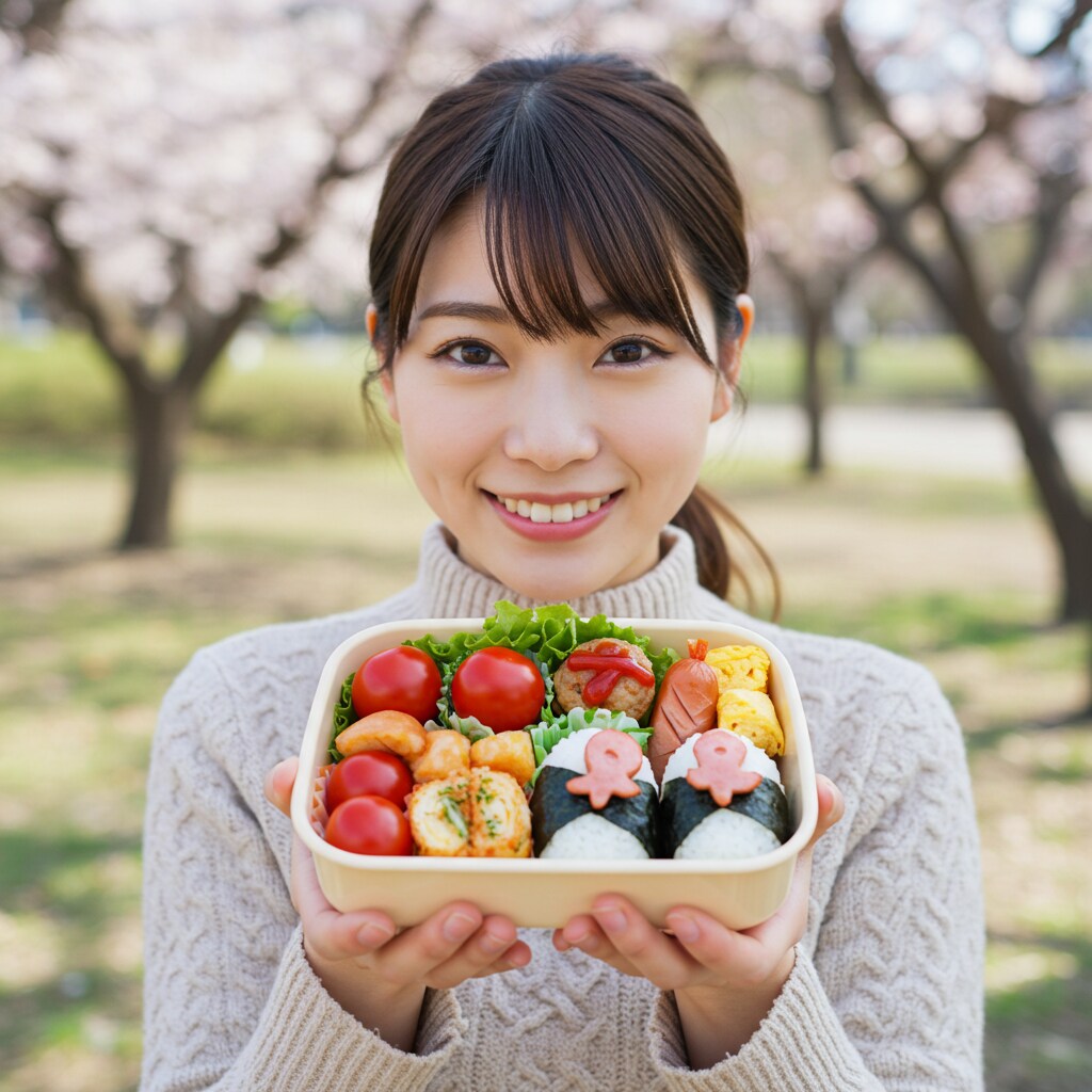 お弁当 作ってきたよ