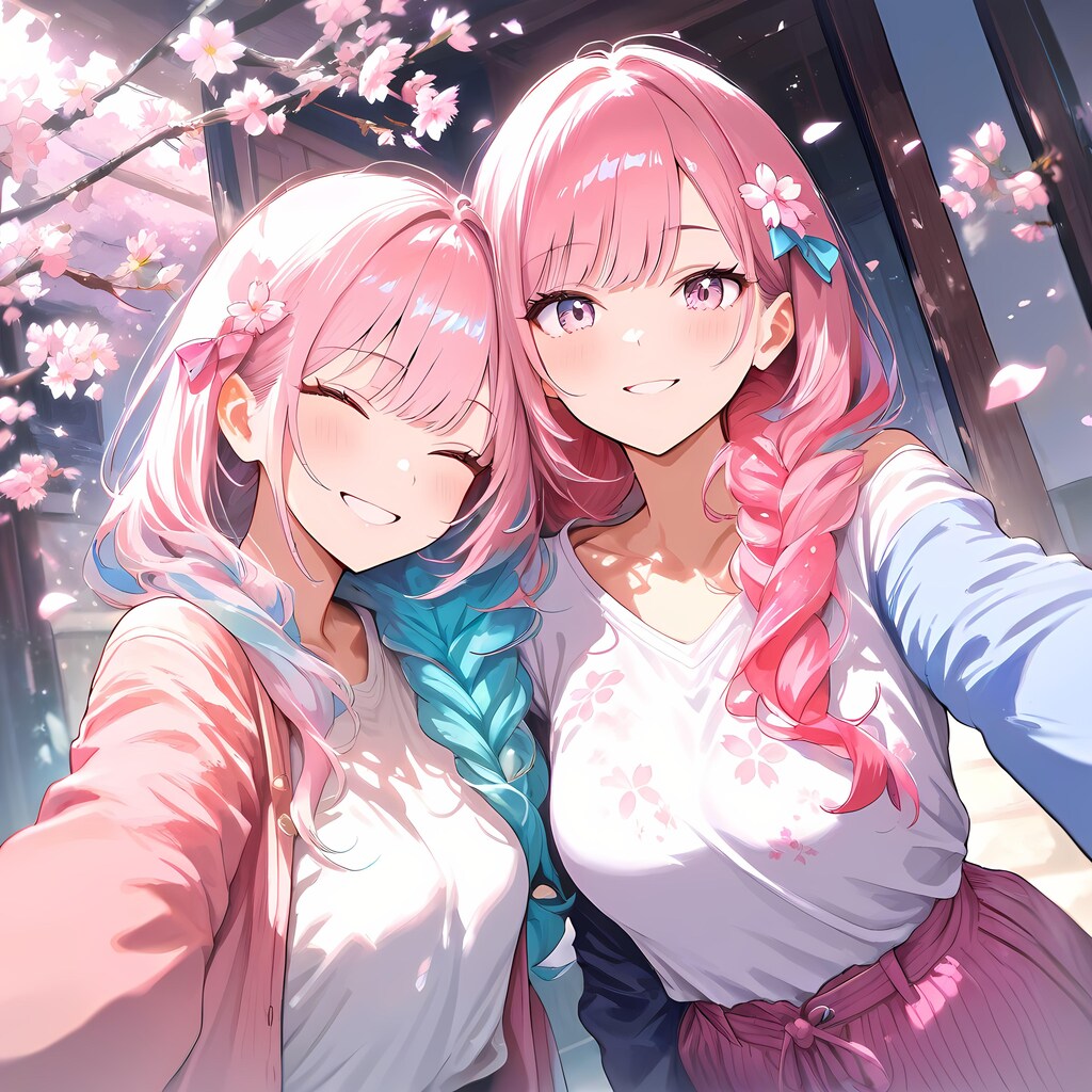 お花見にきてまーす🩷