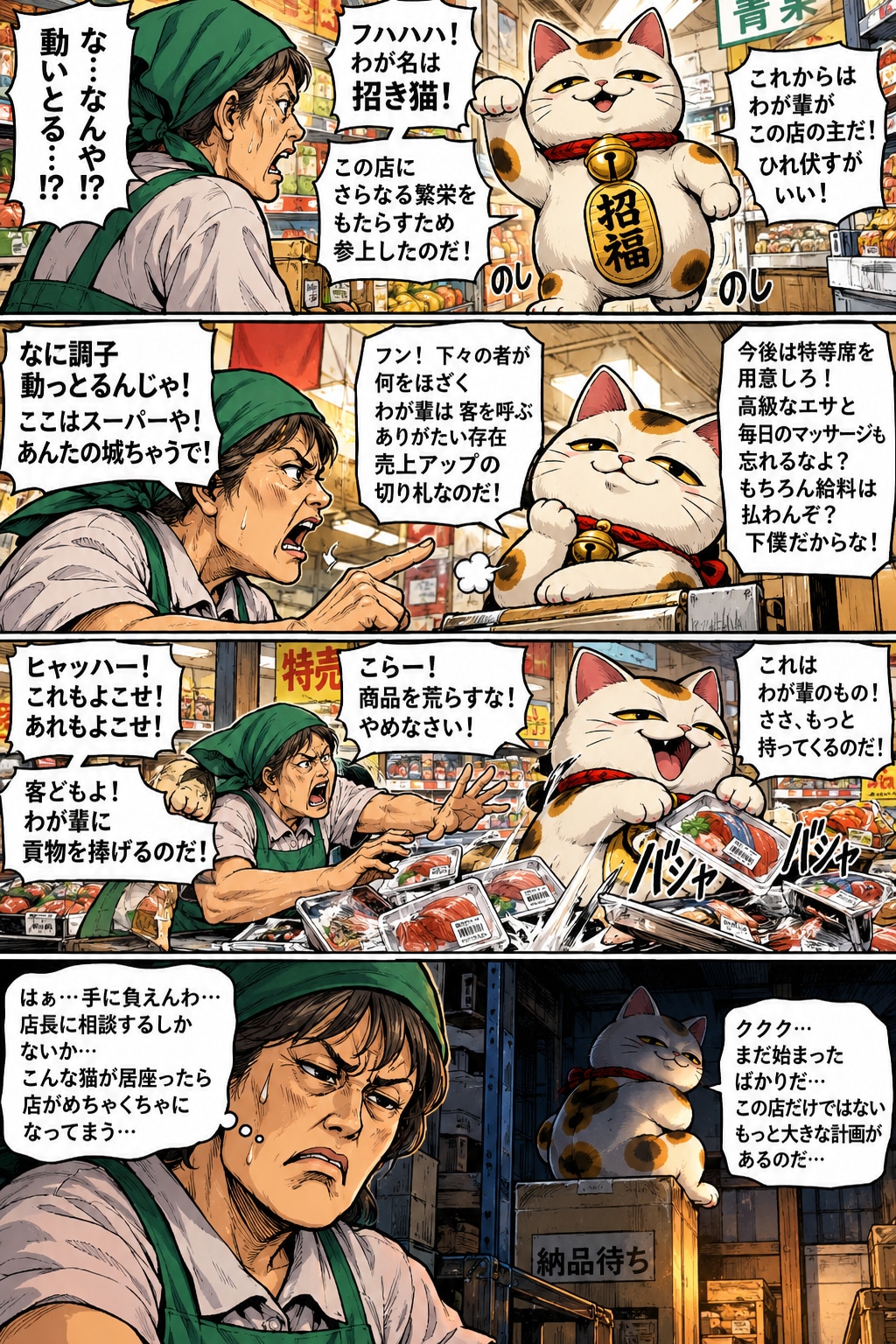 招き猫の対処法