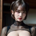 おっぱいポロリ133《あみあみボディースーツ》 10枚目