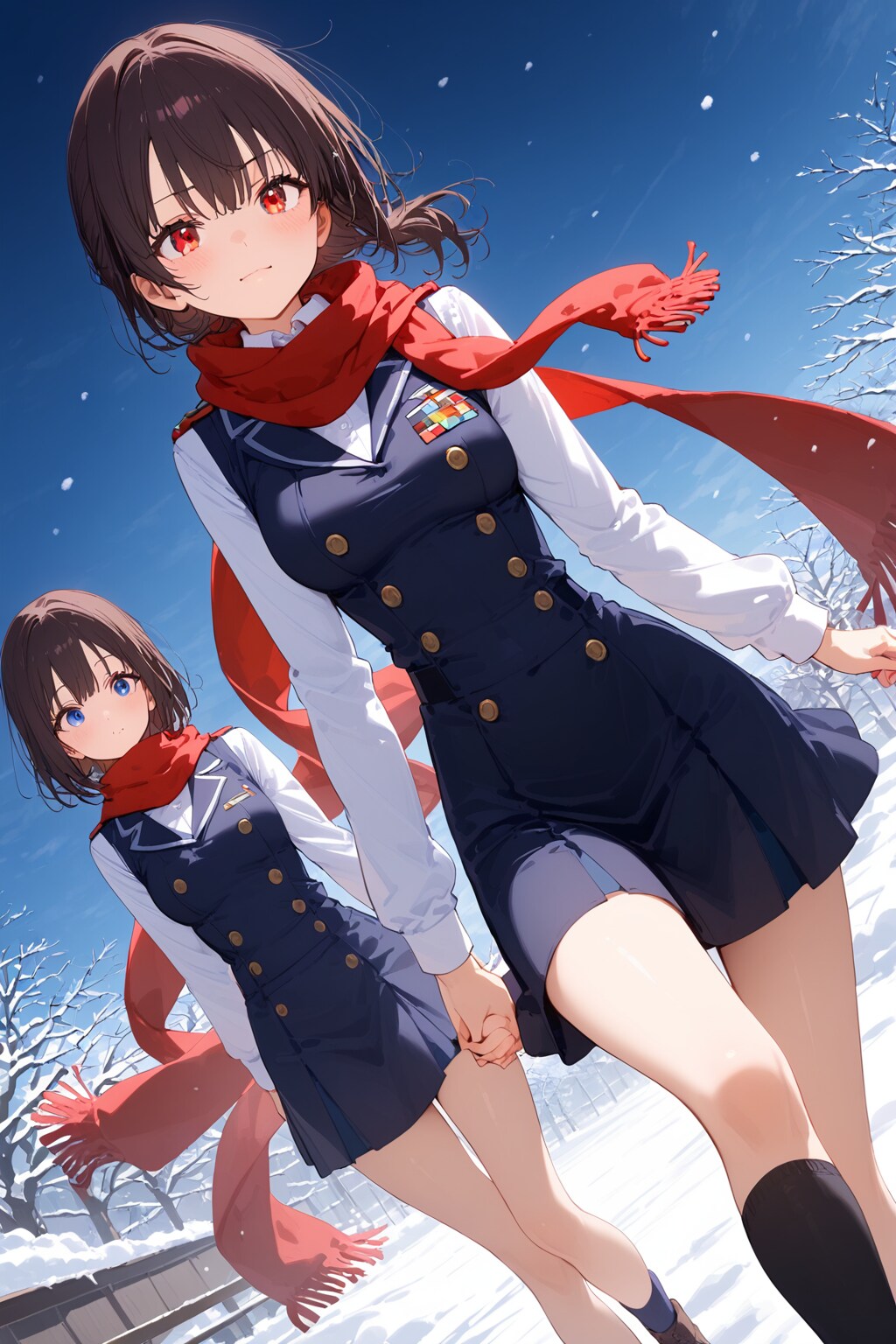 雪でも行くのだ
