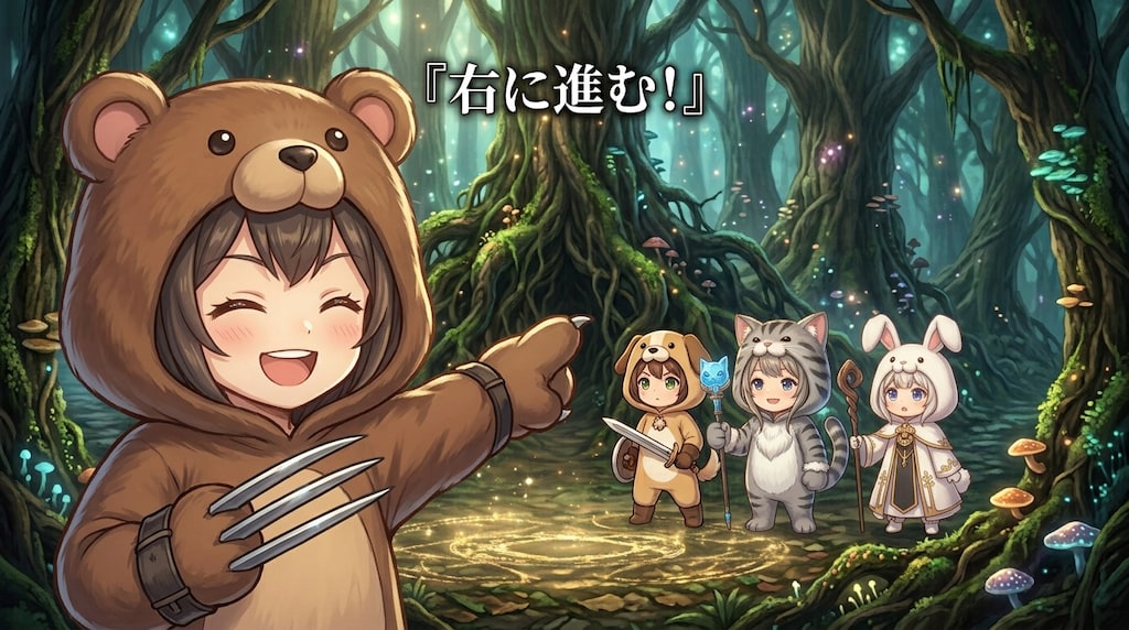 【KIGURUMI QUEST＃３１】迷いの森（F-6)