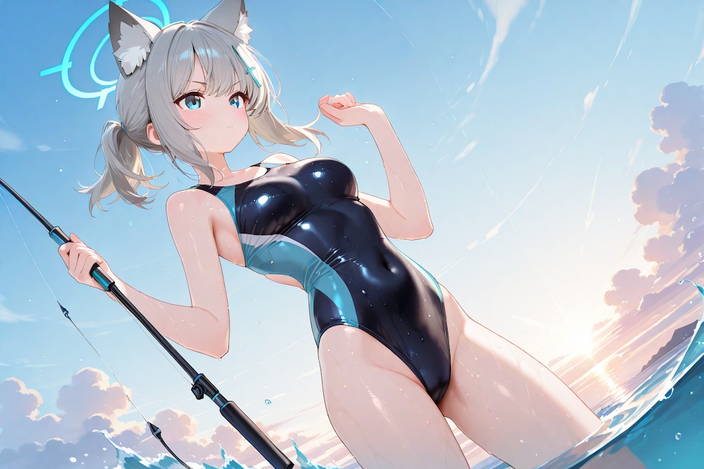 ん。カジキ狙い。