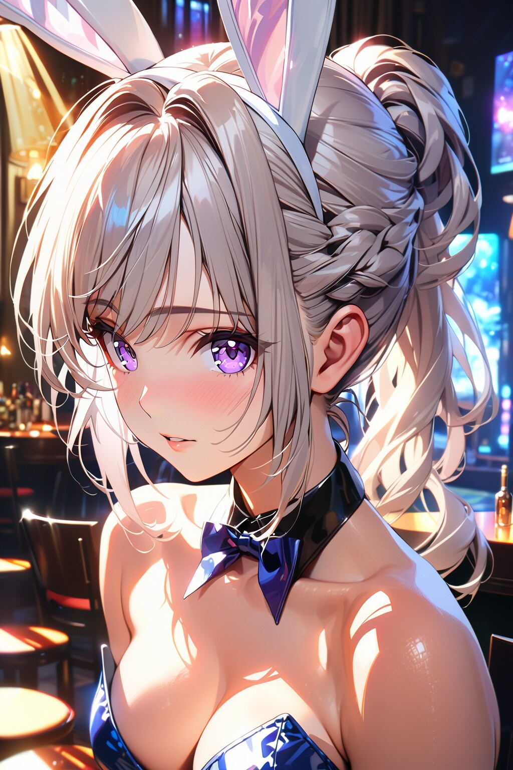 （５３８HQ）銀髪ちゃんバニー