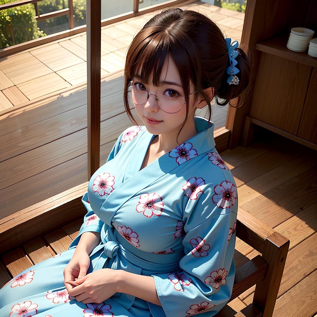 まったりと、夕涼み