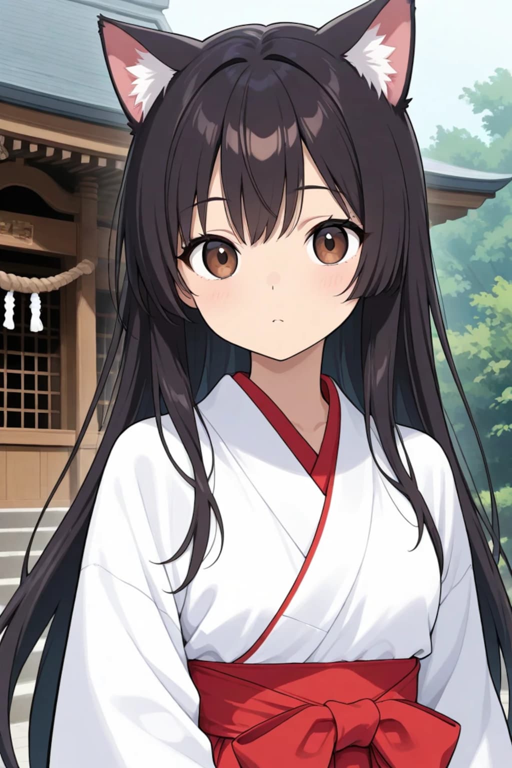 虎鼠神社ケモ耳