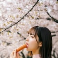 お花見でフランクフルト 6枚目