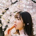 お花見でフランクフルト 8枚目