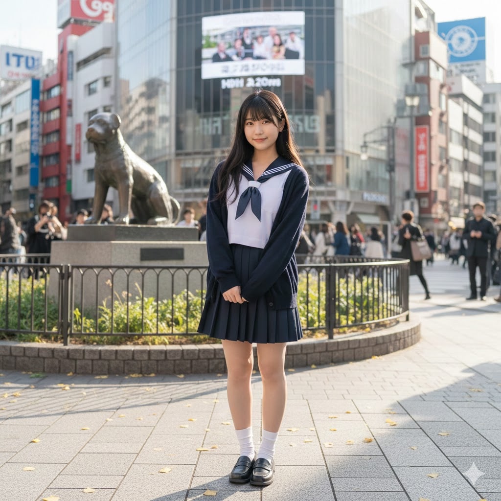 ハチ公の前で待ち合わせ