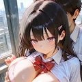 少女を掴んで 2枚目