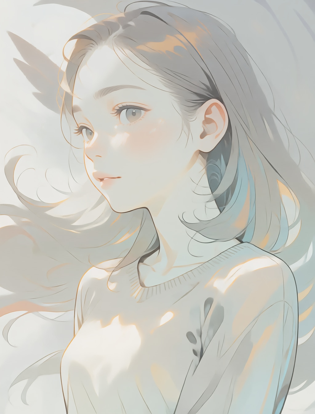 薄目のイラスト | の人気AIイラスト・グラビア