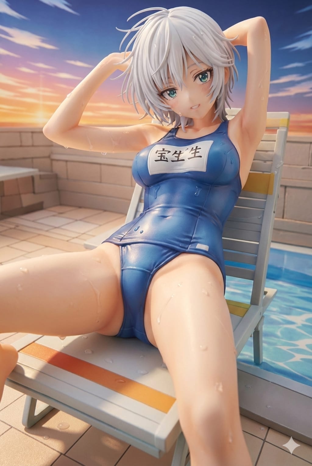 Geminiフィギュアとちちぷい生成画像