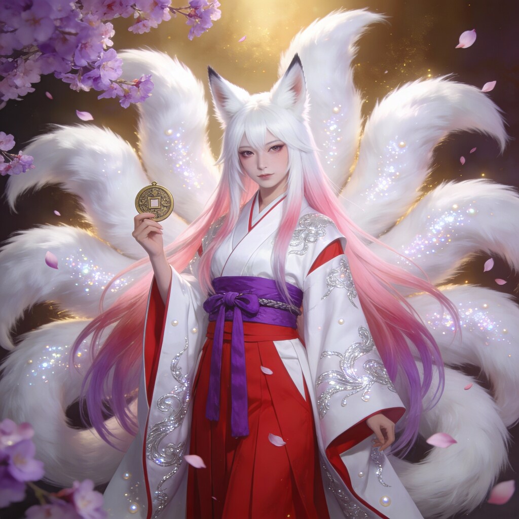 半白狐さん