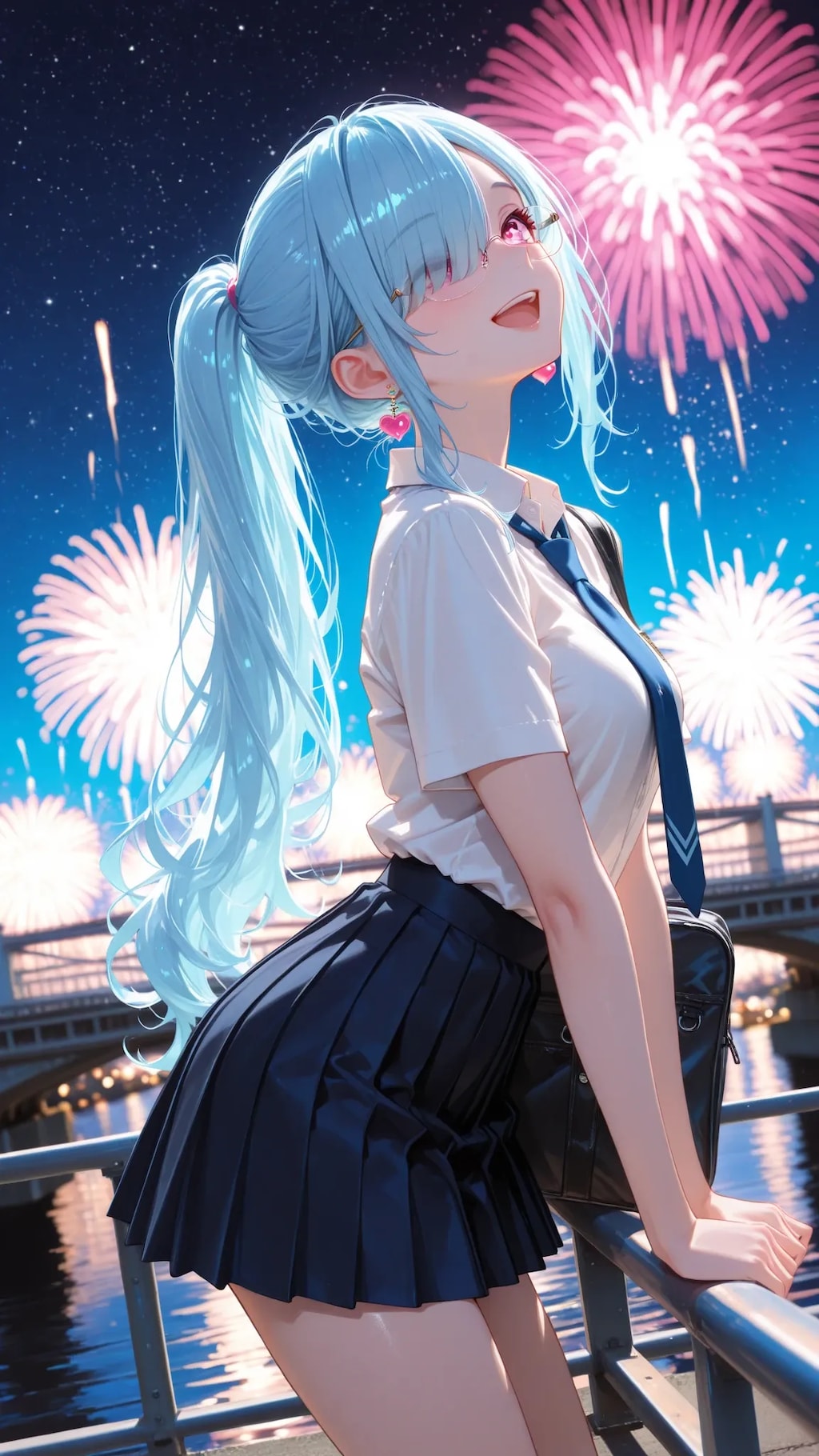 あ、花火今日だったっけ