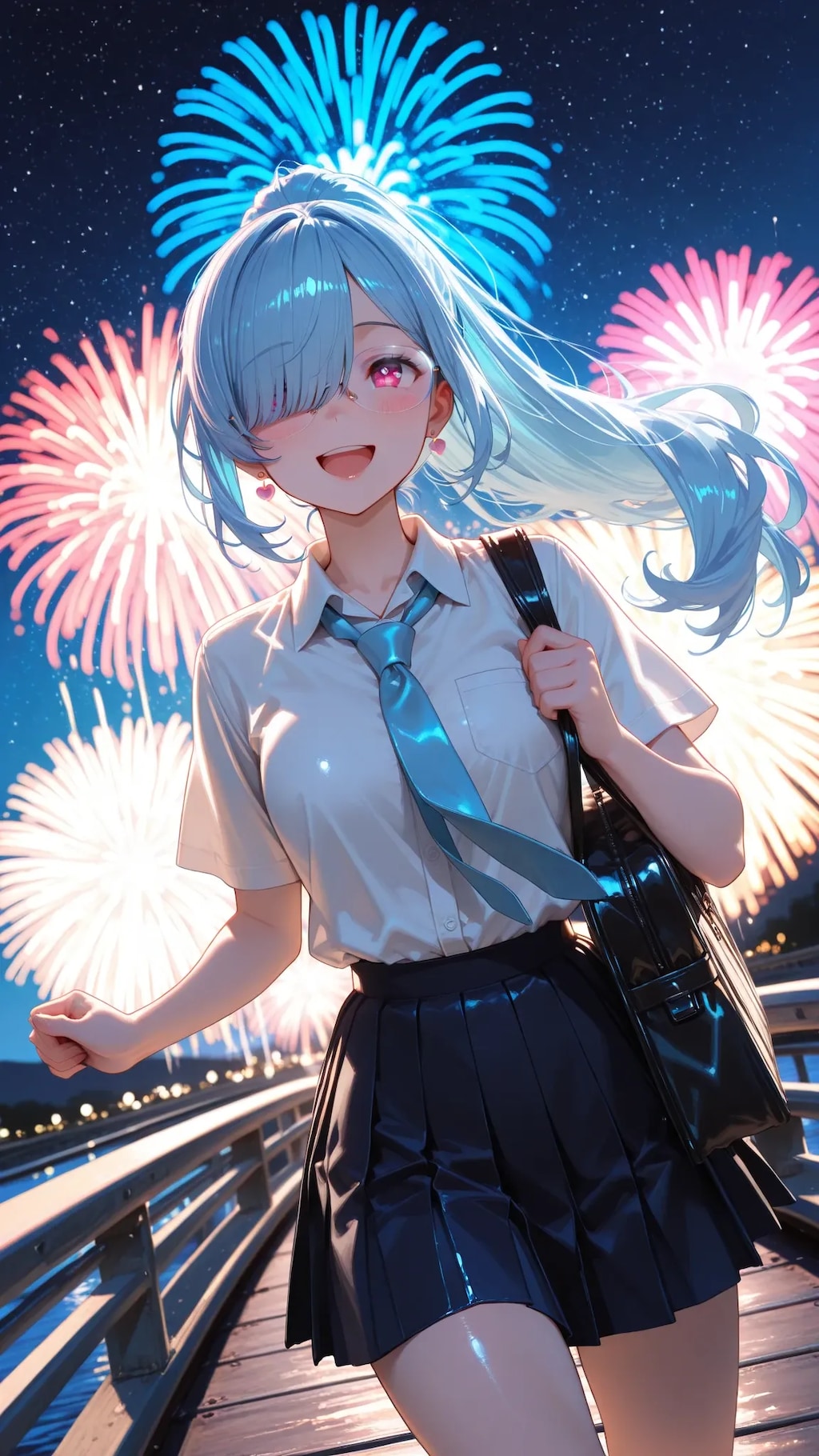 あ、花火今日だったっけ