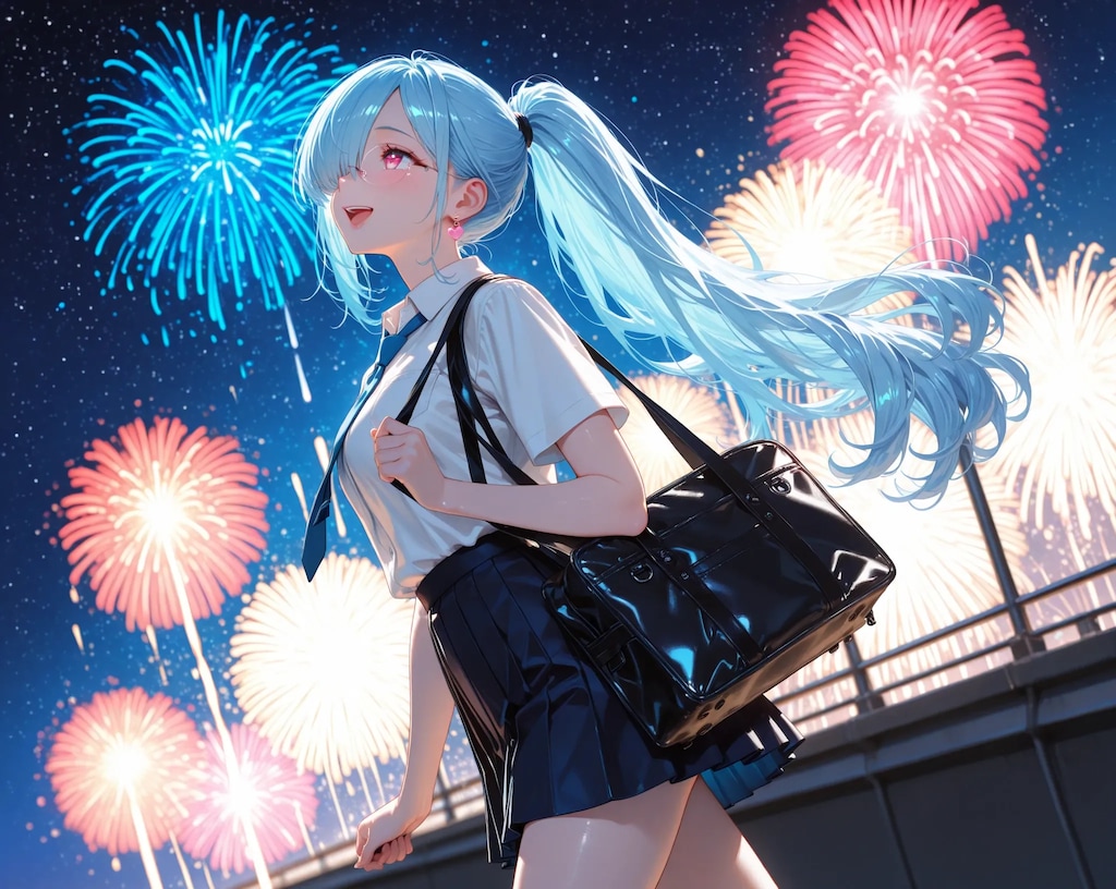 あ、花火今日だったっけ