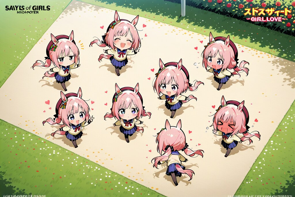 ウマちびちゃん。