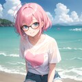 水遊びで涼む女の子たち#3 2枚目