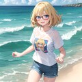 水遊びで涼む女の子たち#3 4枚目
