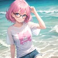 水遊びで涼む女の子たち#3 5枚目