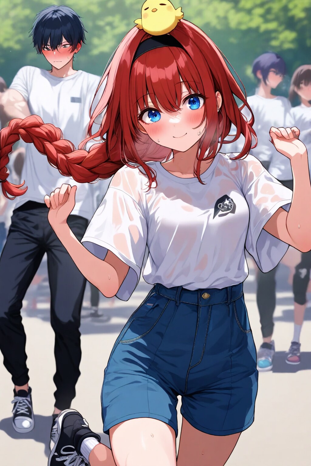 小織くんとダンスの宿題、あとひよこ