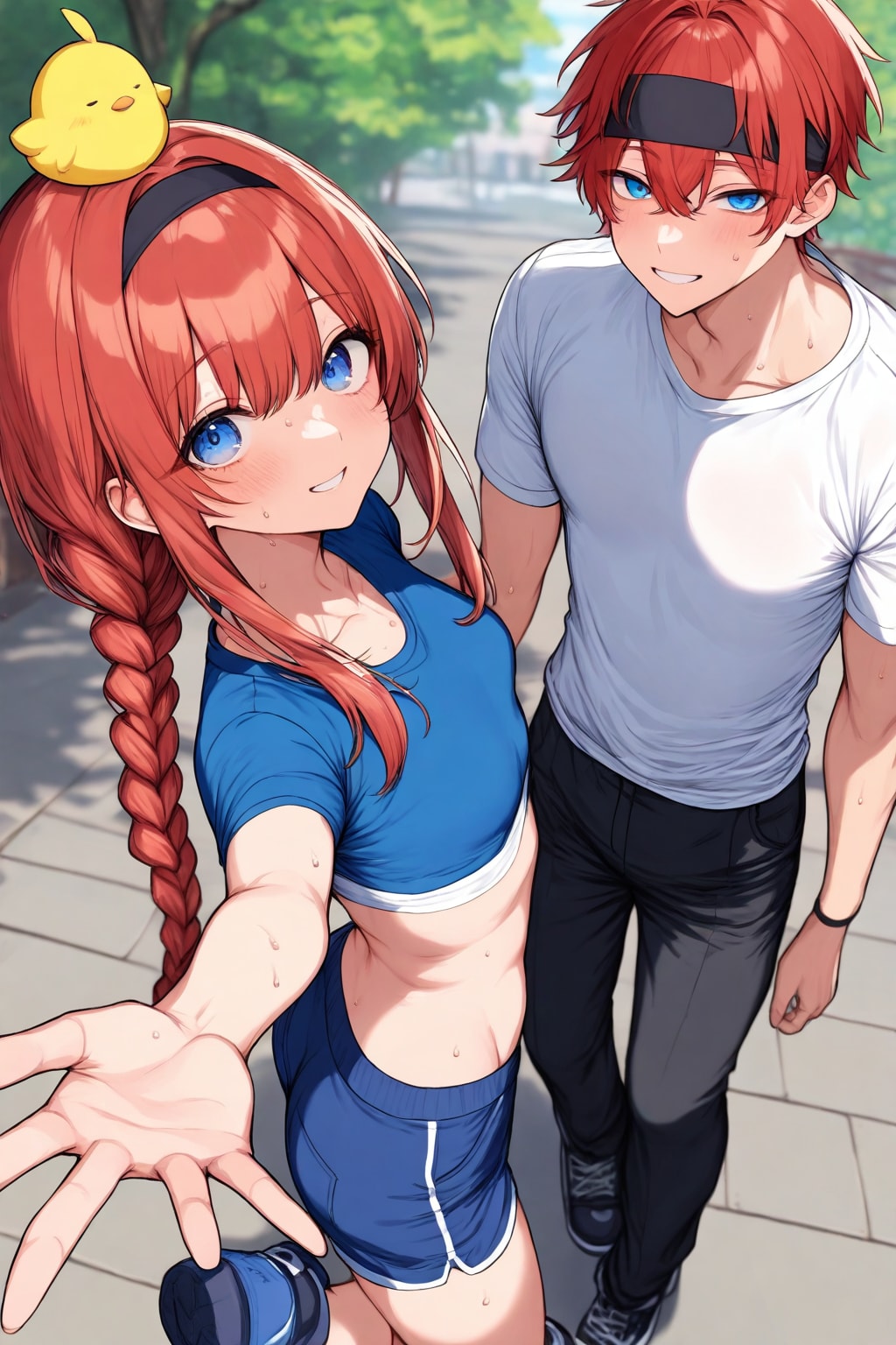 小織くんとダンスの宿題、あとひよこ