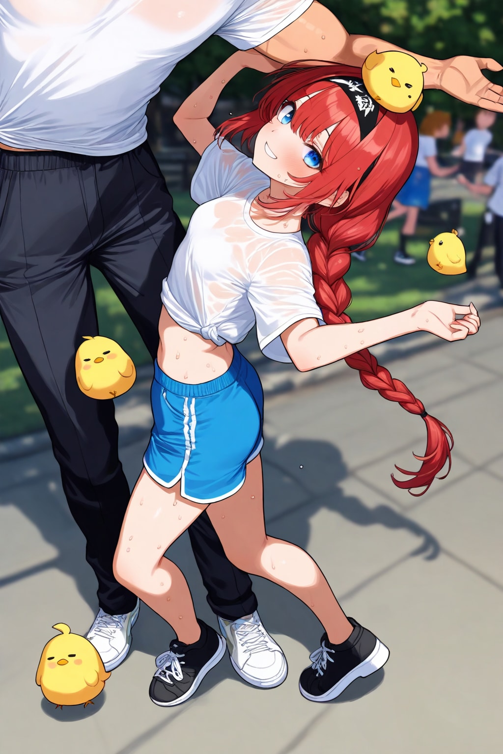 小織くんとダンスの宿題、あとひよこ