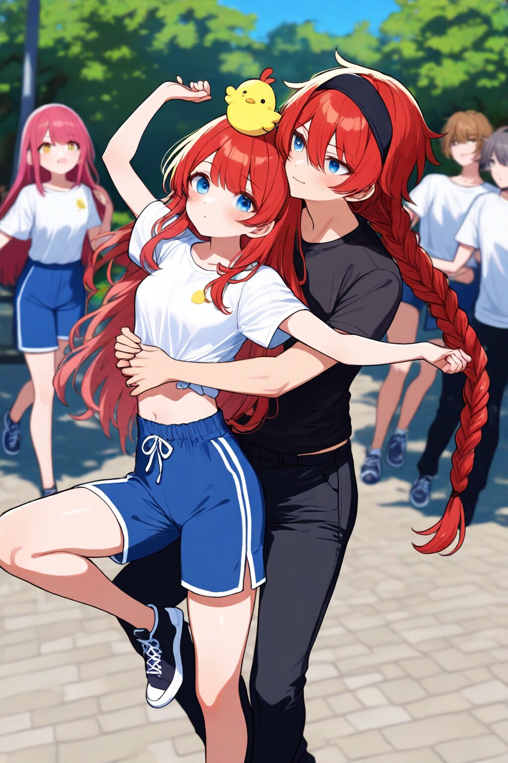 小織くんとダンスの宿題、あとひよこ