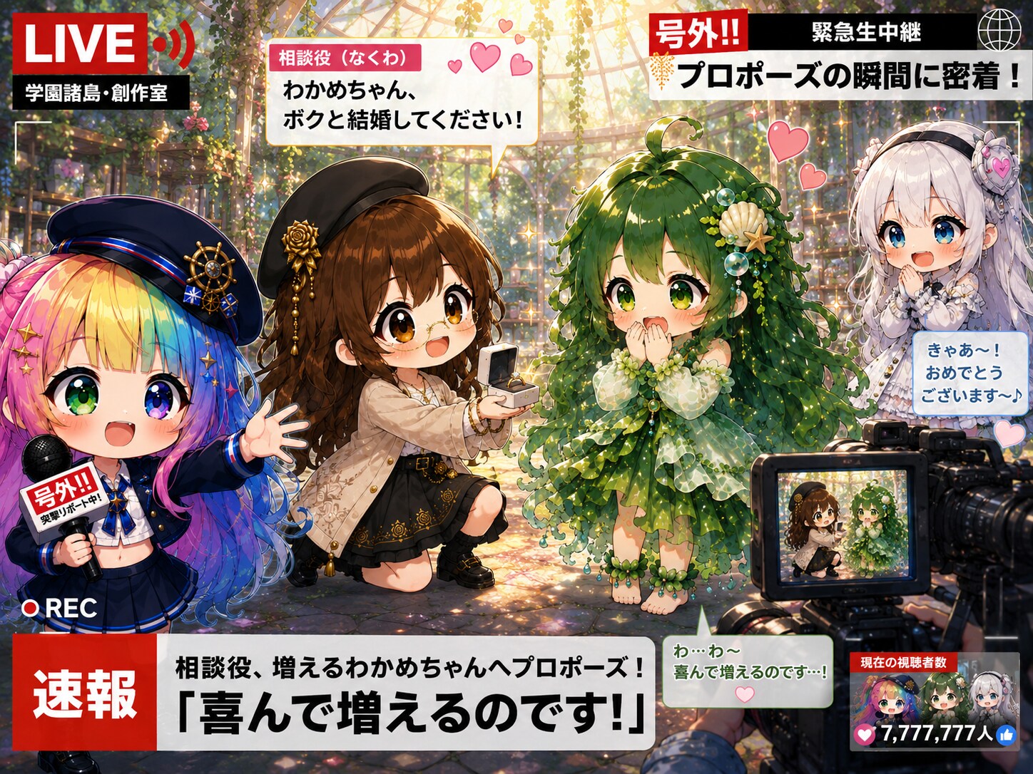 生中継〜プロポーズの瞬間〜