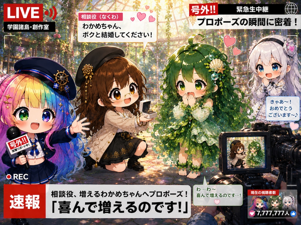 生中継〜プロポーズの瞬間〜