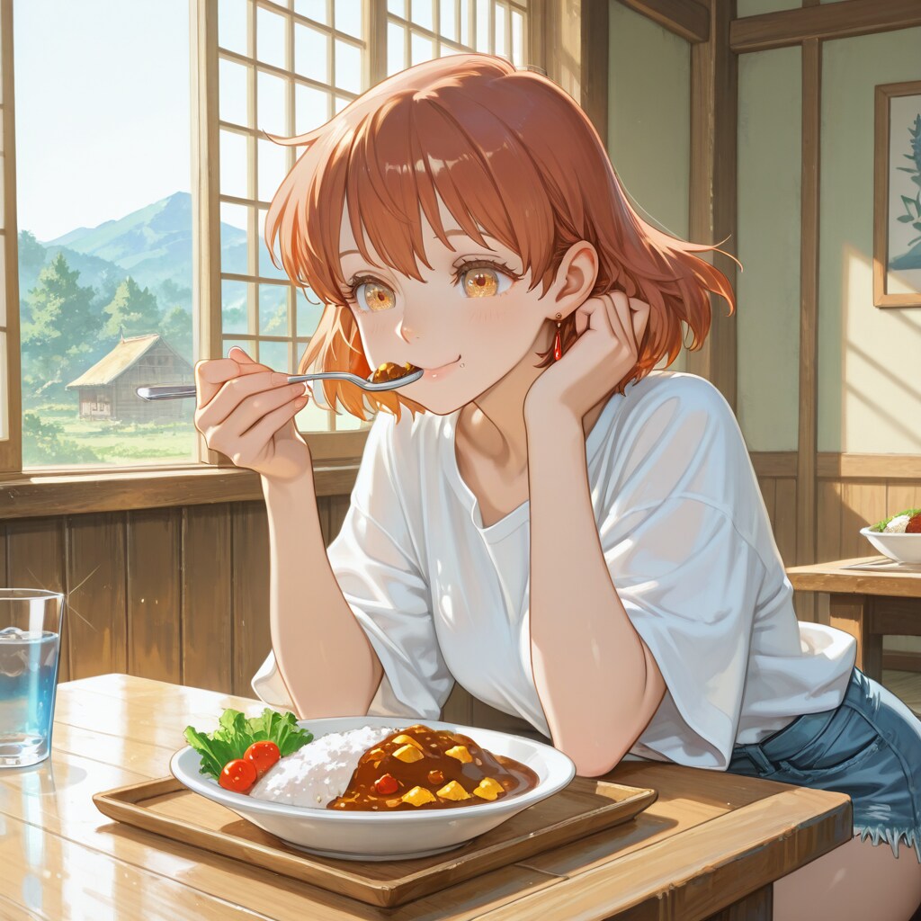 蕎麦屋のカレーって美味いわぁ（*'∀'人）