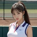 テニス美女 2枚目