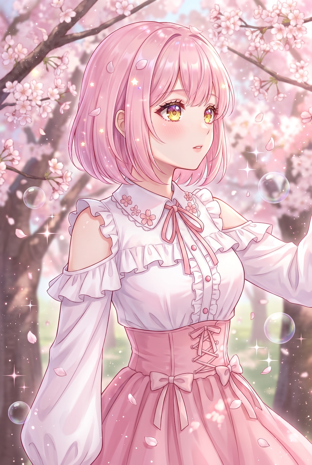 桜風の微憂