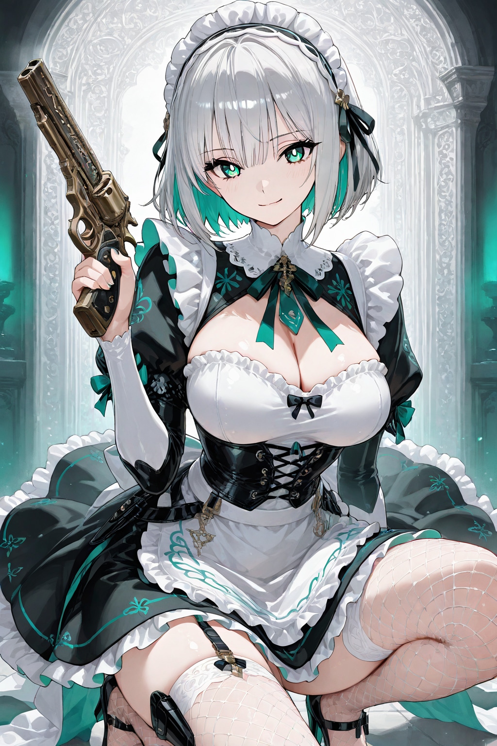 翠の魔弾 | の人気AIイラスト・グラビア