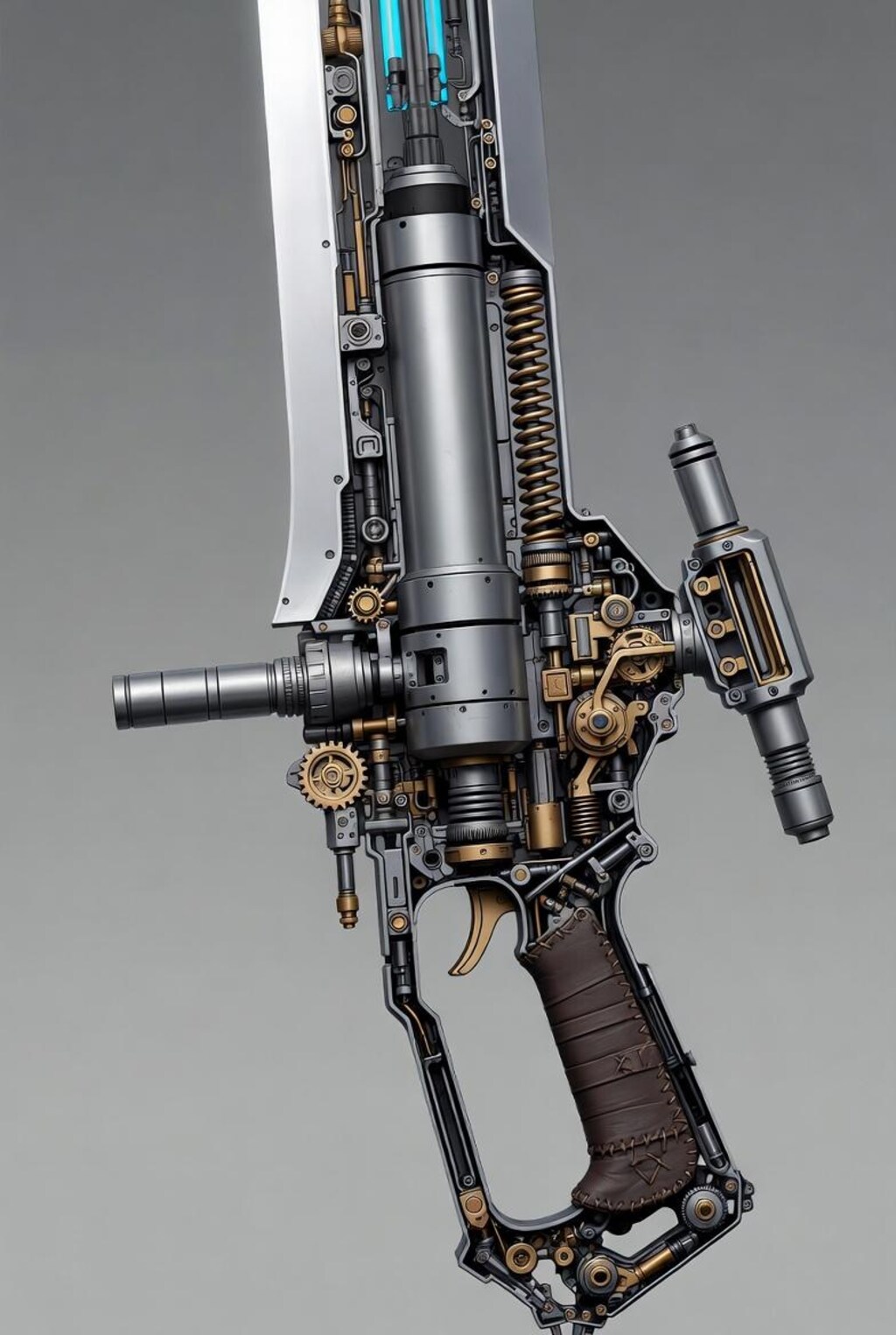 ガンブレード分解図（FF8）